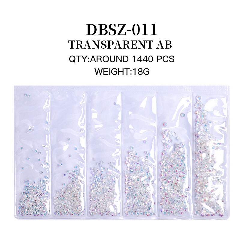Đá Đính Móng Nhiều Size 0776