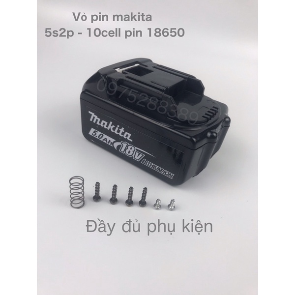 Vỏ makita 5s2p tem dán