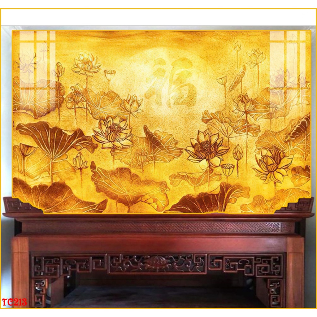 TRANH IN TRÚC CHỈ in 3D tráng gương đẹp như trúc chỉ thật,giá hợp lý và cực bền đẹp