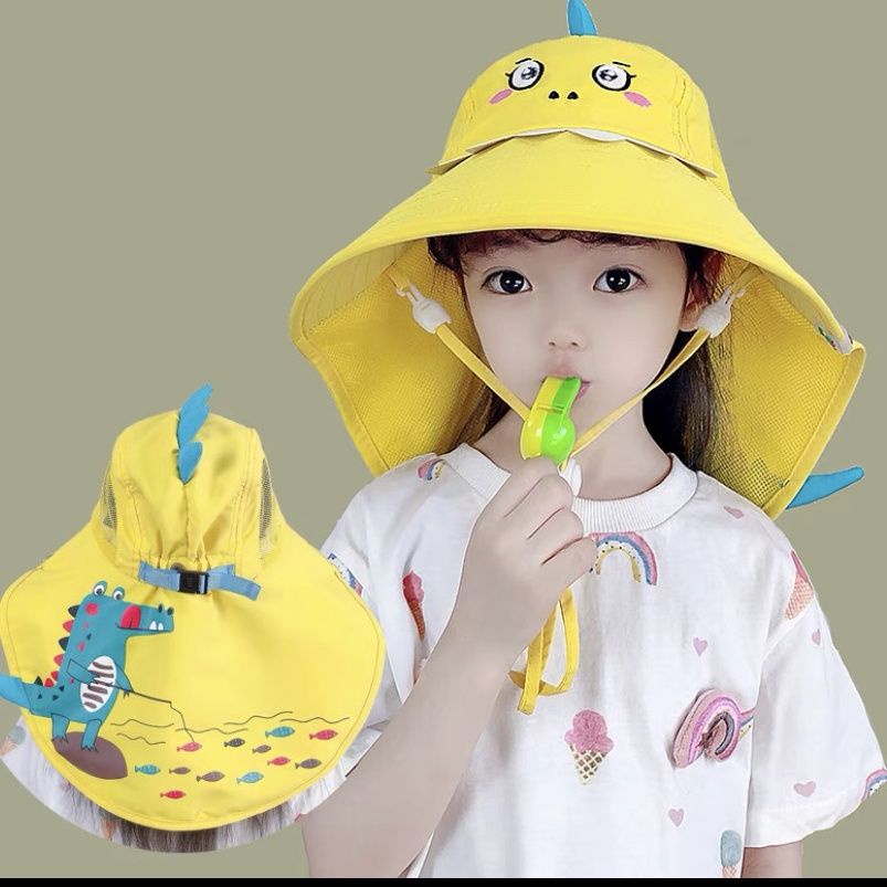 Nón Tai Bèo Vành Rộng Thoáng Khí Thời Trang Mùa Hè Dành Cho Trẻ