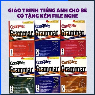 Conquer Grammar 1-6 tặng kèm file nghe
