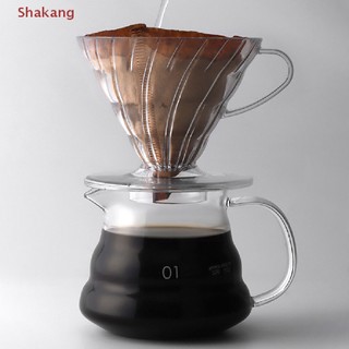 Skk v60 cà phê nhỏ giọt nhựa lọc cà phê barista pha phễu cà phê 1-4cups skk