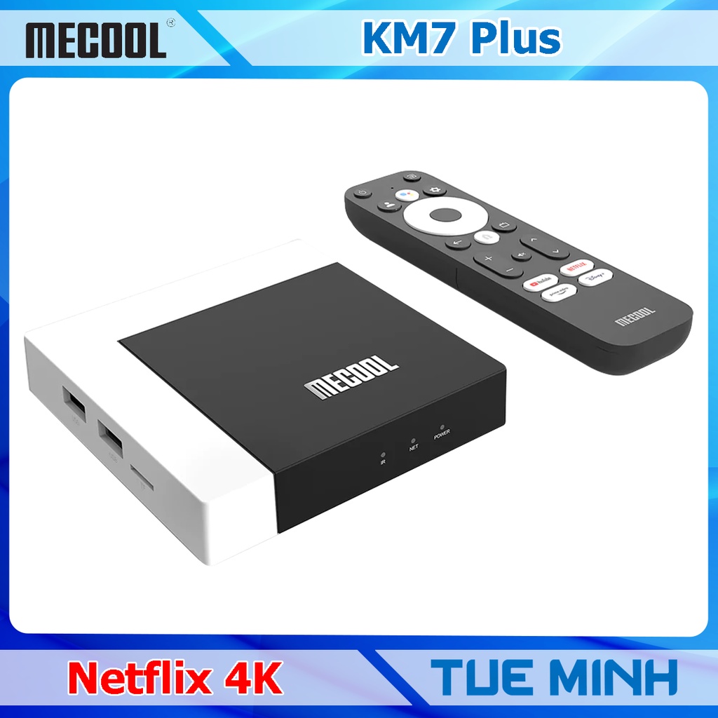 Android TV Box Mecool KM7 Plus - Netflix 4K, GoogleTV