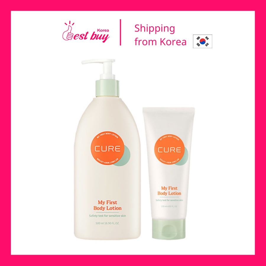 Sữa dưỡng thể sáng da Cure My First Body Lotion 120ml, 500ml