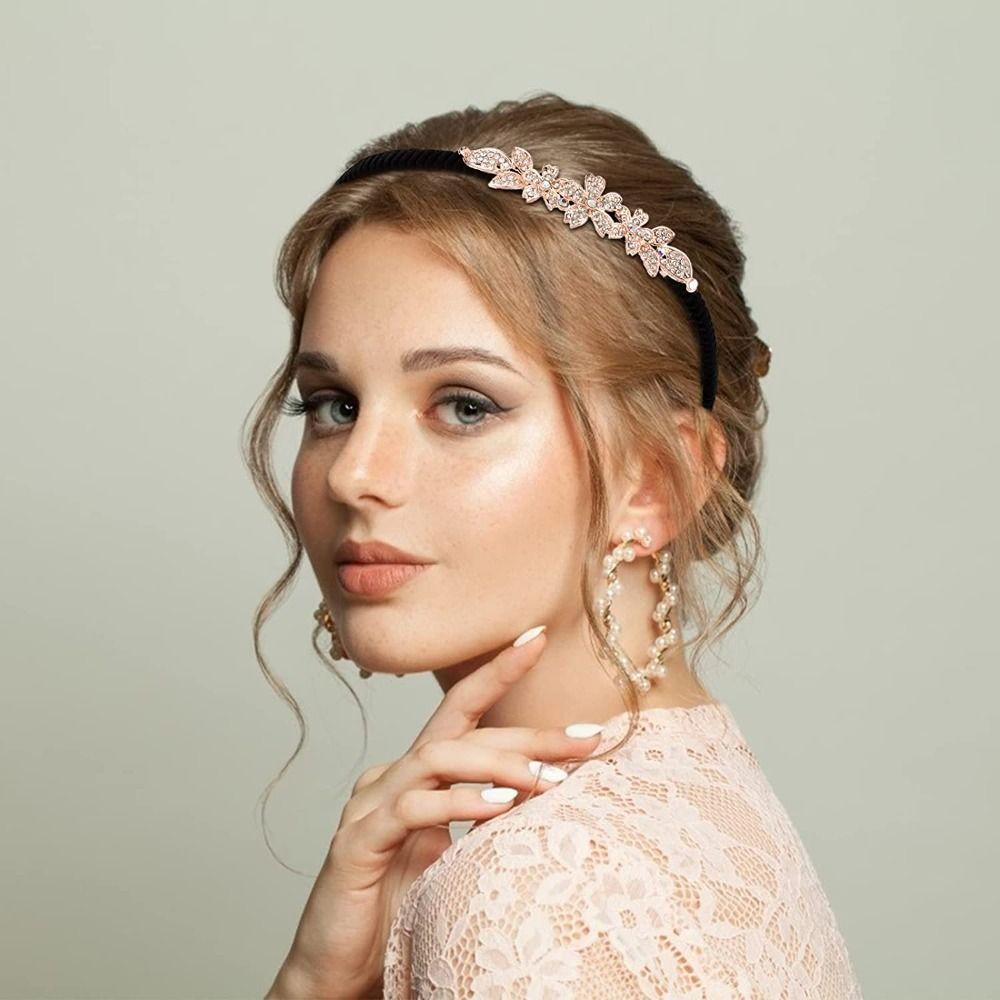 SUMU Cài Tóc Đính Đá Thời Trang Cho Cô Dâu