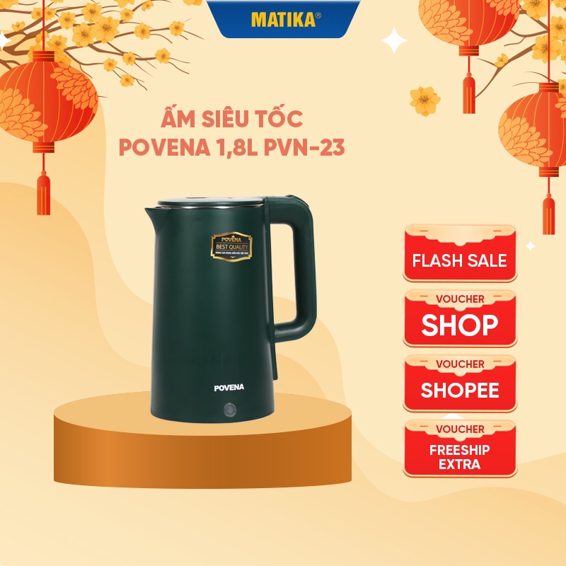 Ấm Siêu Tốc POVENA 2.3L PVN-23