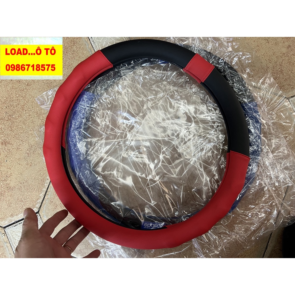 Bọc vô lăng Sparco Mazda CX5, Mazda 3,2, Mazda CX 8, BT50 Cao Cấp