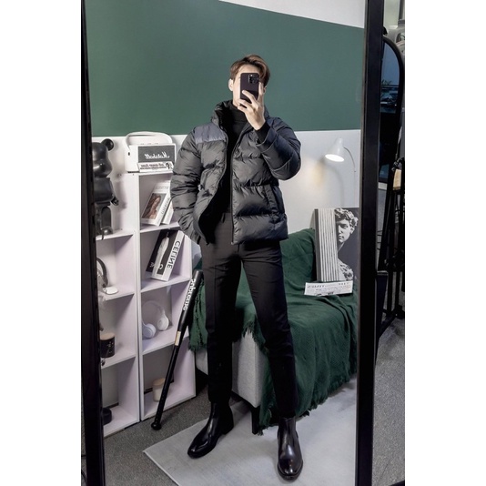 ÁO KHOÁC PHAO NAM JACKET TRẦN BÔNG SHIP HOẢ TỐC