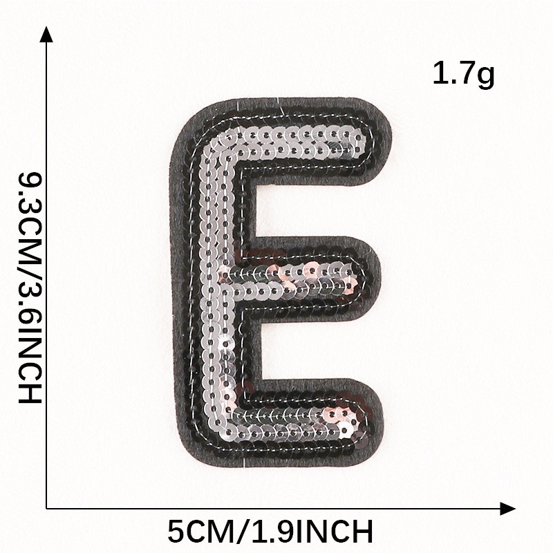Miếng Dán Ủi Quần Áo Thêu Chữ Love Đính Kim Sa Lấp Lánh