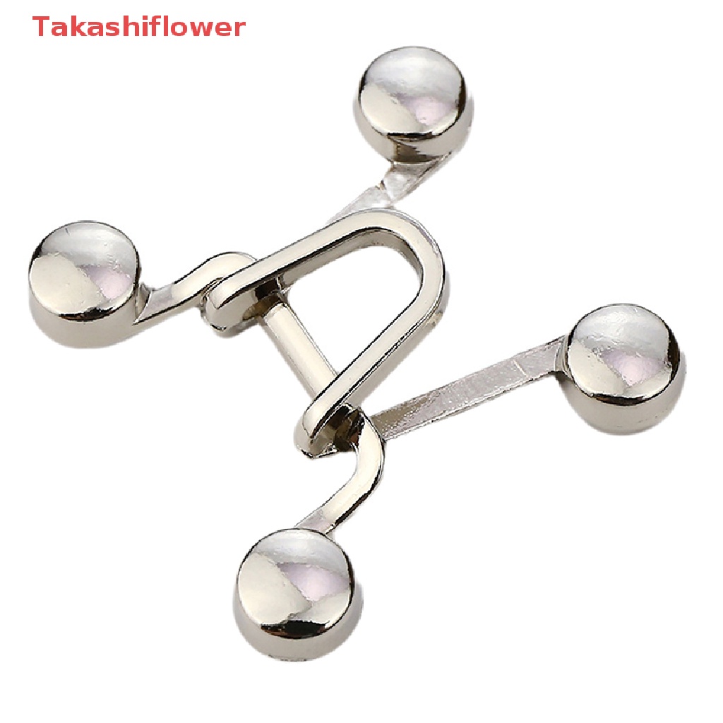 Ghim Cài Quần Jean / Váy / Thắt Lưng Bằng Kim Loại Có Thể Điều Chỉnh Cho Nữ