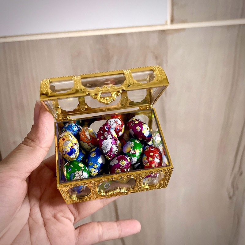 🍭🍭 Kẹo Trứng Socola Gương Meiji Twinkle Chocolate Egg Nhật Bản