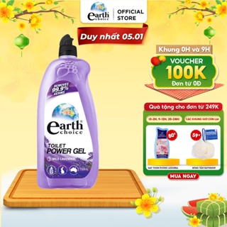 Nước Tẩy Toilet EARTH CHOICE Tẩy Siêu Trắng