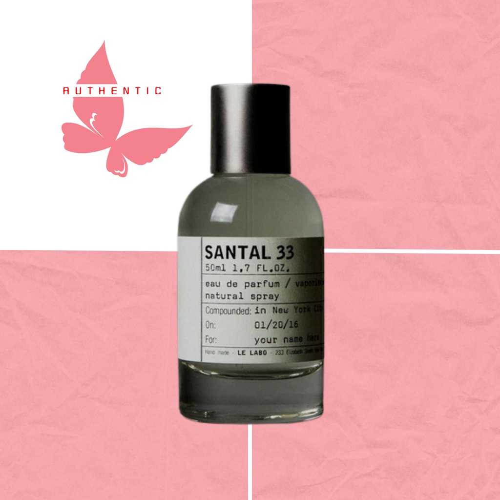 Nước hoa Le Labo Santal 33 (05ml,10ml,20ml)