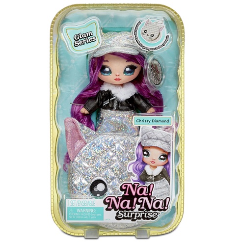 Na Na Na Surprise Glam Series Chrissy Diamond Fashion Doll Mô Hình Búp Bê Chrissy Độc Đáo Thời Trang