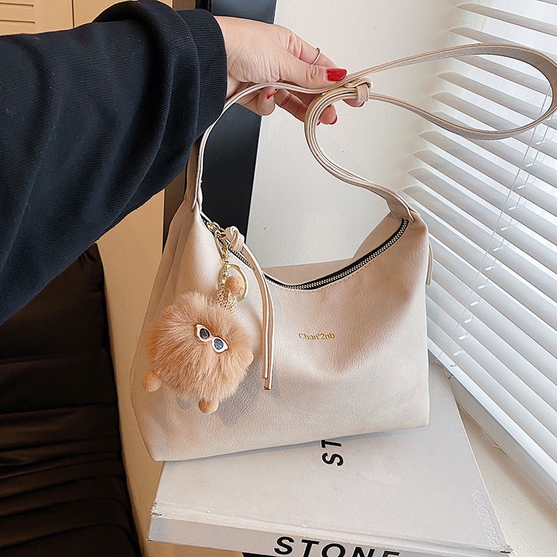 Túi Đeo JASMIN NOIR Chéo Da PU Thiết Kế Đơn Giản Thời Trang Cho Nữ