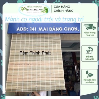 Mành tre che nắng (Sỉ Lẻ Mành cọ 135k/1 tấm 1.5mx2m). Mành tre trang trí Tết. Mành Cọ trang trí tết. Mành tre đóng trần.