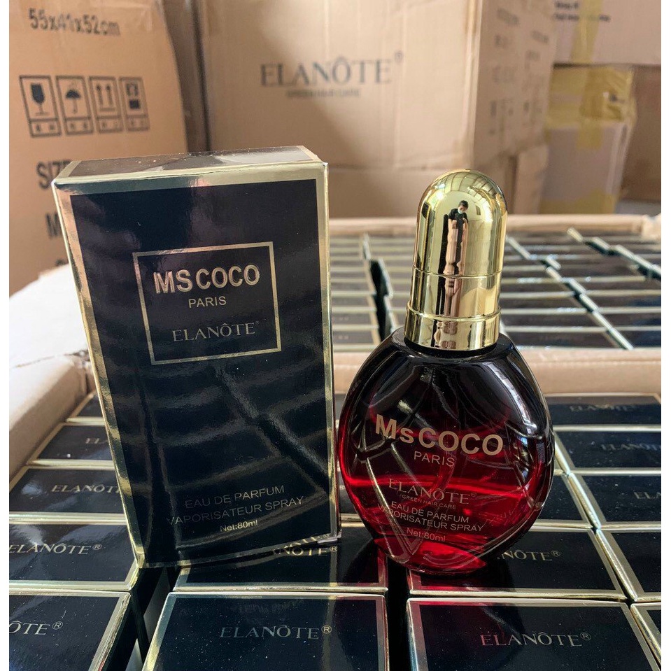 Tinh Dầu Dưỡng Tóc MS COCO Hương Nước Hoa Cao Cấp 80ml