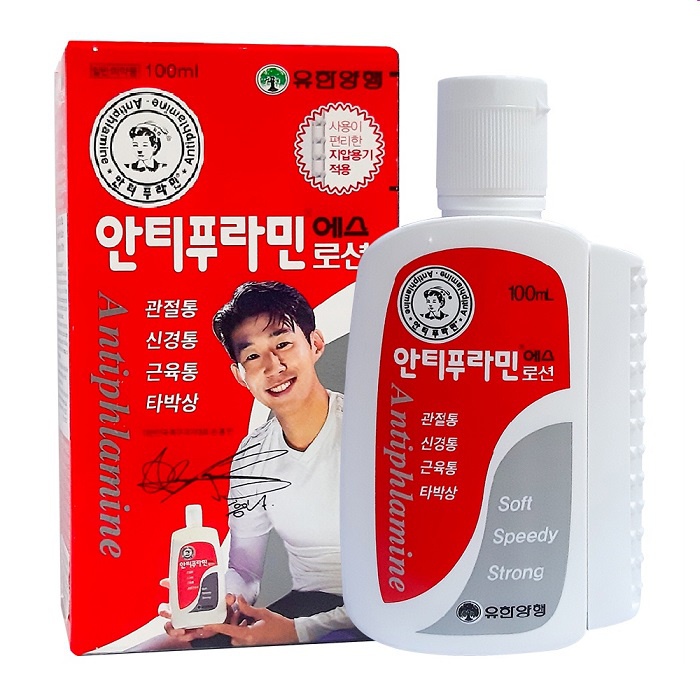 Dầu Nóng Xoa Bóp Antiphlamine Hàn Quốc 100ml - Phát hiện giả đền 1tr 1 chai