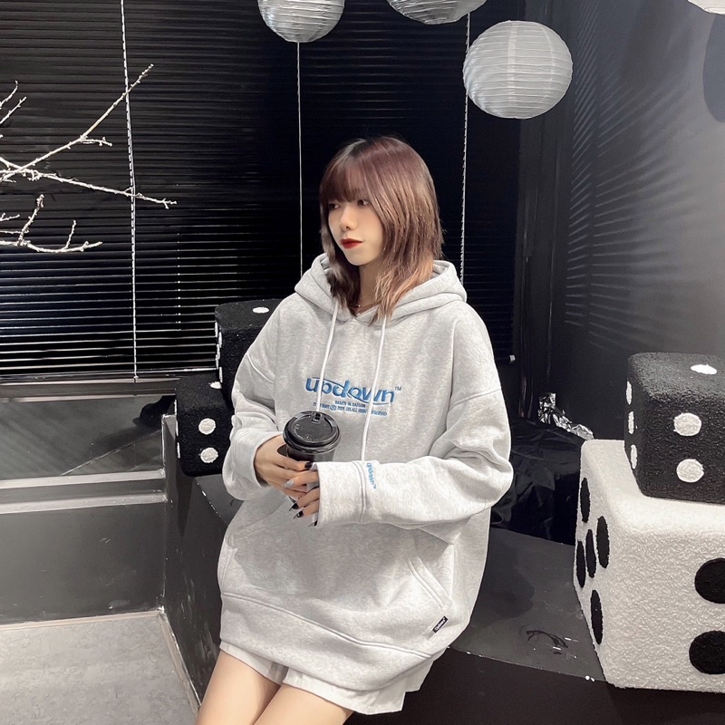 Áo Hoodie cơ bản SS2 - UPDOWN chất liệu dày dặn from rộng Oversize thêu sắc nét Nam/Nữ | BigBuy360 - bigbuy360.vn