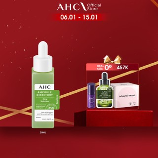 Tinh Chất Rau Má Cô Đặc Cấp Ẩm & Làm Dịu Da AHC Ampoule Directory CICA Solution 20ml