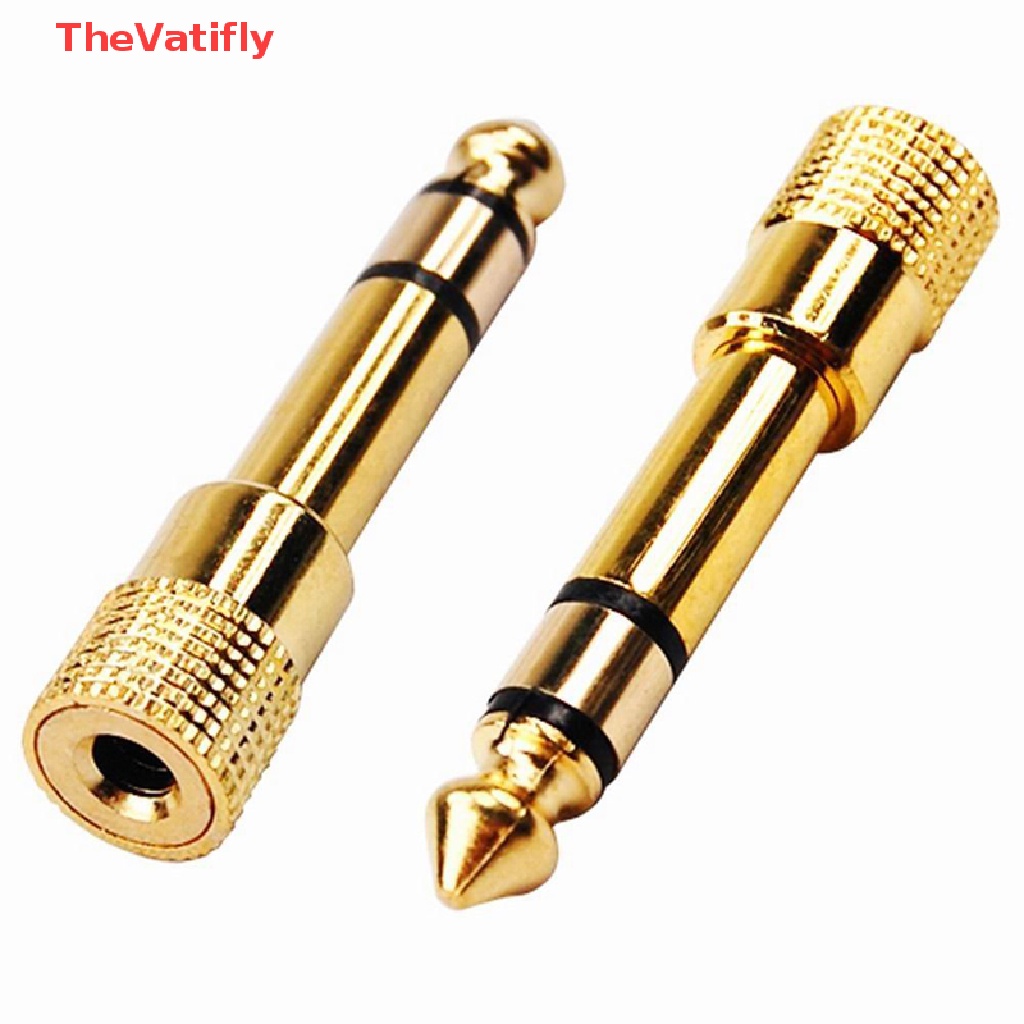 Giắc Cắm Chuyển Đổi 6.35MM Male Sang 3.5MM Female Jack 3.5 Cho Loa / Guitar 3.5