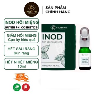 Combo 2 chai tinh dầu răng miệng inod cool breath