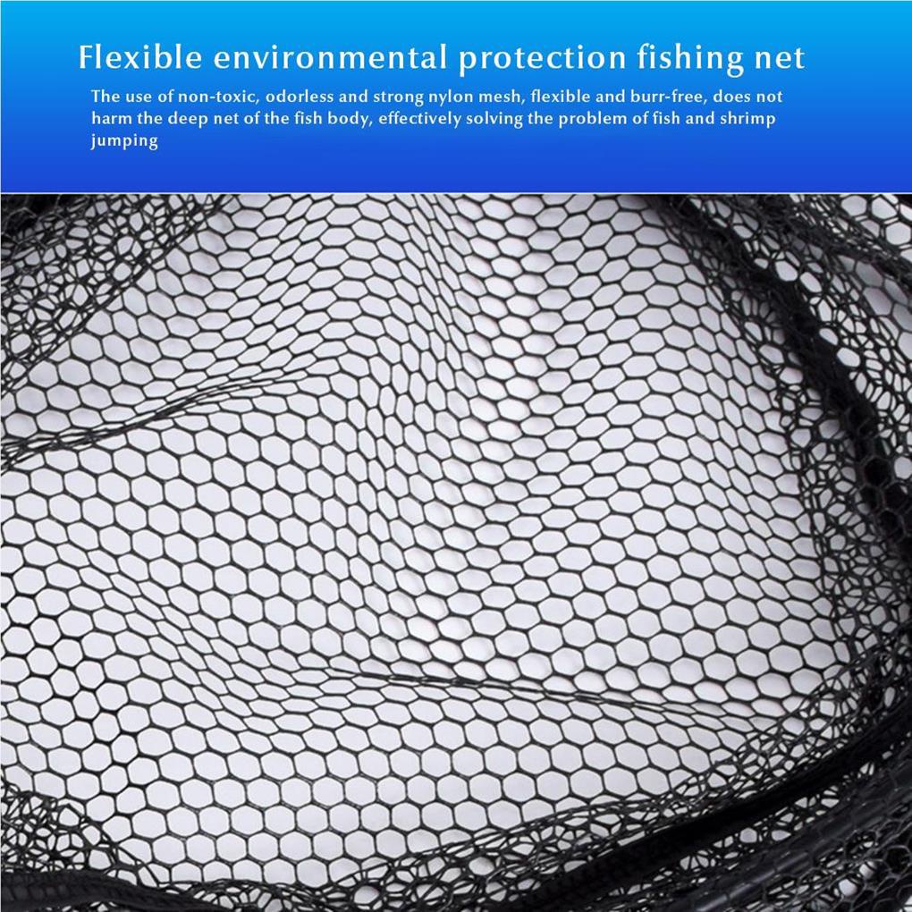 Túi Lưới Đựng Cá Co Giãn Gọn Nhẹ Có Tay Cầm Chống Móc Tiện Dụng