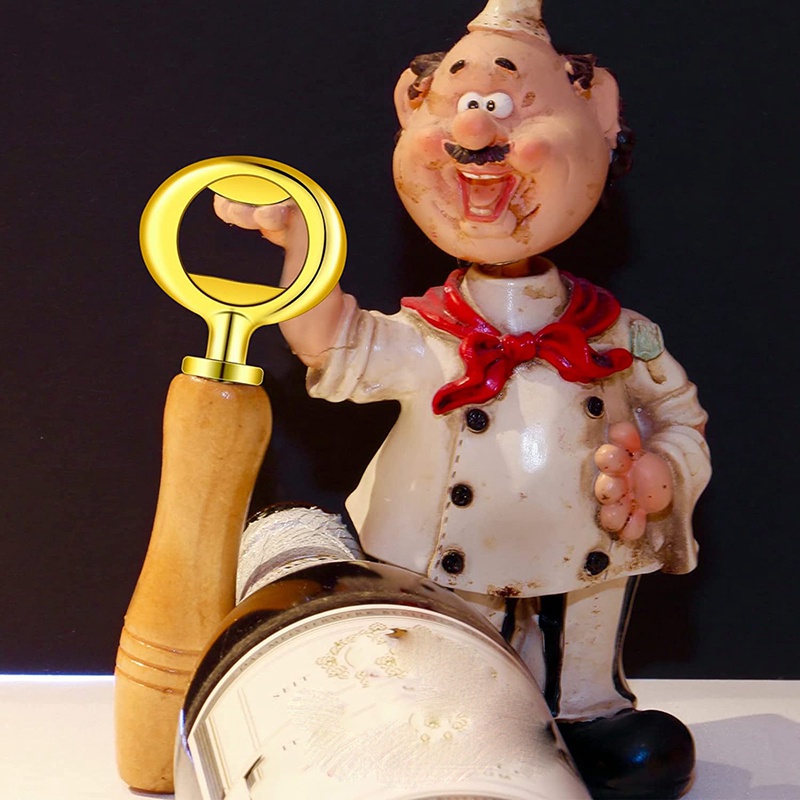 Bộ 10 Dụng Cụ Khui Nắp Chai Bằng Gỗ DIY