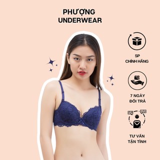 Áo ngực nâng ngực có gọng ren mút dày 3cm 029HW