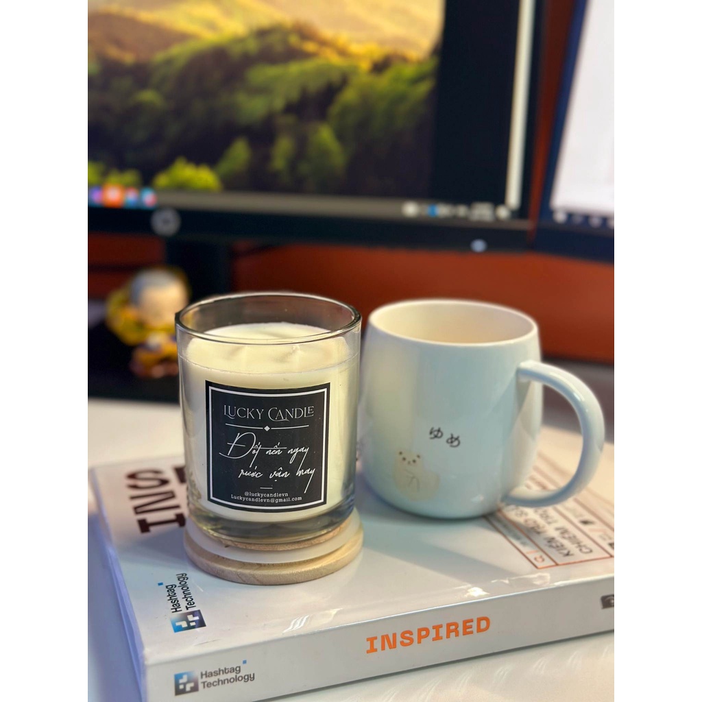 Nến thơm may mắn