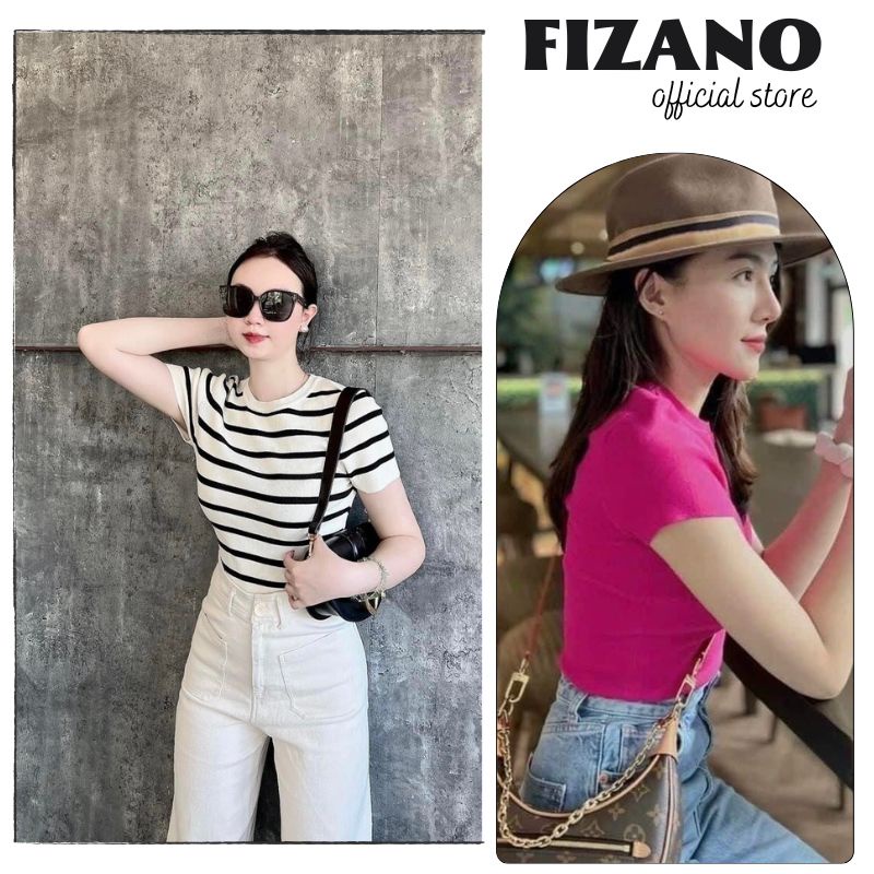 Áo len nữ, áo len kiểu cộc tay ZR chất len tăm siêu đẹp 4 màu hot hit chuẩn aut fizano