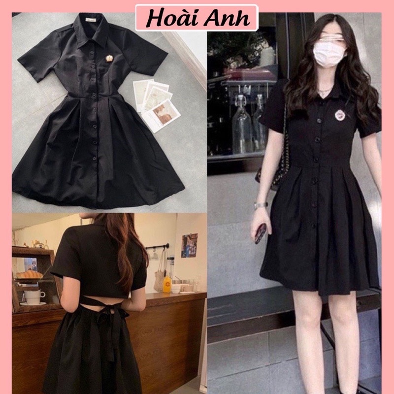 Váy Somi Logo Thêu Rõ Nét Cực Chất From Rộng