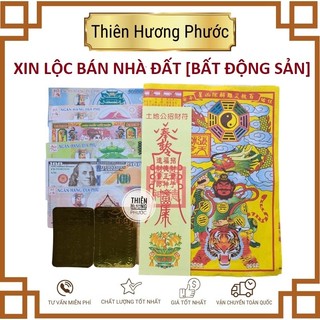 Xin lộc mua bán nhà, đất bất động sản có linh phù kéo khách