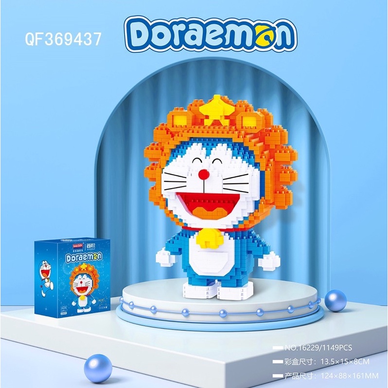 Đồ Chơi Lắp Ráp Doraemon 12 Cung Hoàng Đạo, Nobita, Shizuka Lắp Ghép Hoạt Hình Dễ Thương Cho Bé