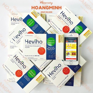 HEVIHO Chai 100ml Hộp 20 Viên Hỗ Trợ Giảm Ho, Đau Rát Họng, Long Đờm