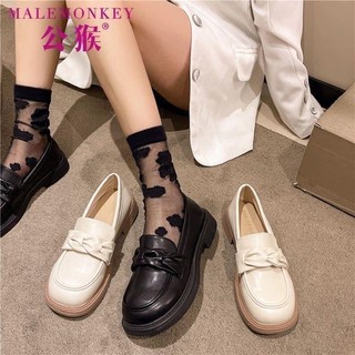 Giày oxford nữ da trơn đế 3cm (hàng order)