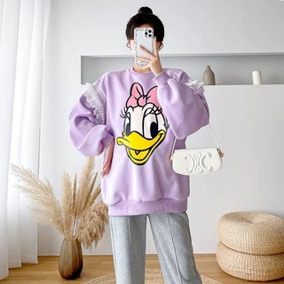 Áo Thun QC TD In Vịt Phối Ren Cute - E58