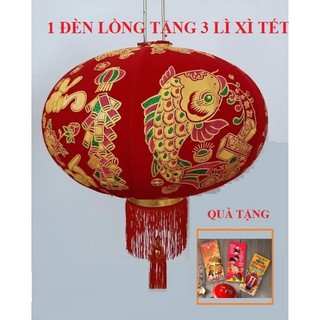 đèn lồng tết 80cm giá tận xưởng làng nghề việt nam , loại khung chắc chịu được gió,treo cây nêu ngày tết