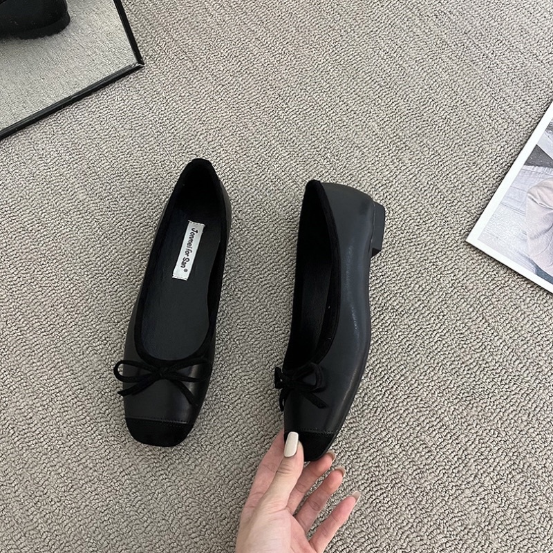 Giày búp bê nơ dây