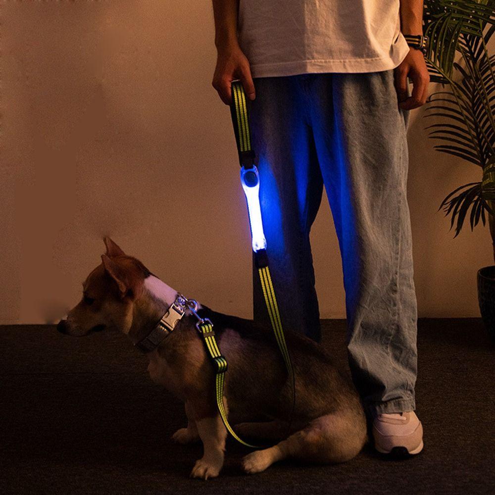Dây Đeo Đèn Led Nhiều Màu Cảnh Báo Chống Thất Lạc Cho Thú Cưng