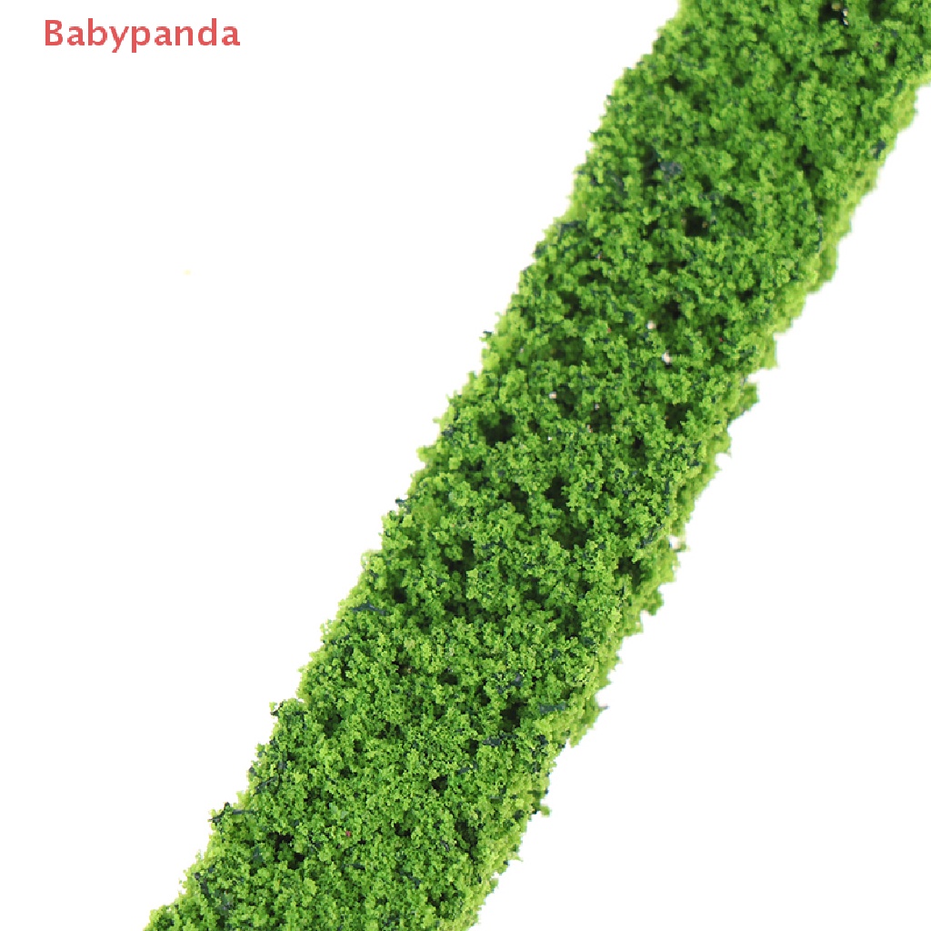 Set 2 Dải Hàng Rào Cỏ Nhân Tạo Màu Xanh Lá Cây Trang Trí Mô Hình DIY