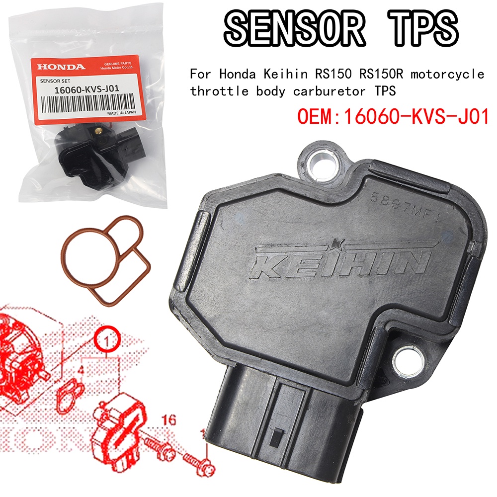 Cảm BIẾN KEIHIN HONDA TPS RS150 V1 V2 RS150R RSX 150