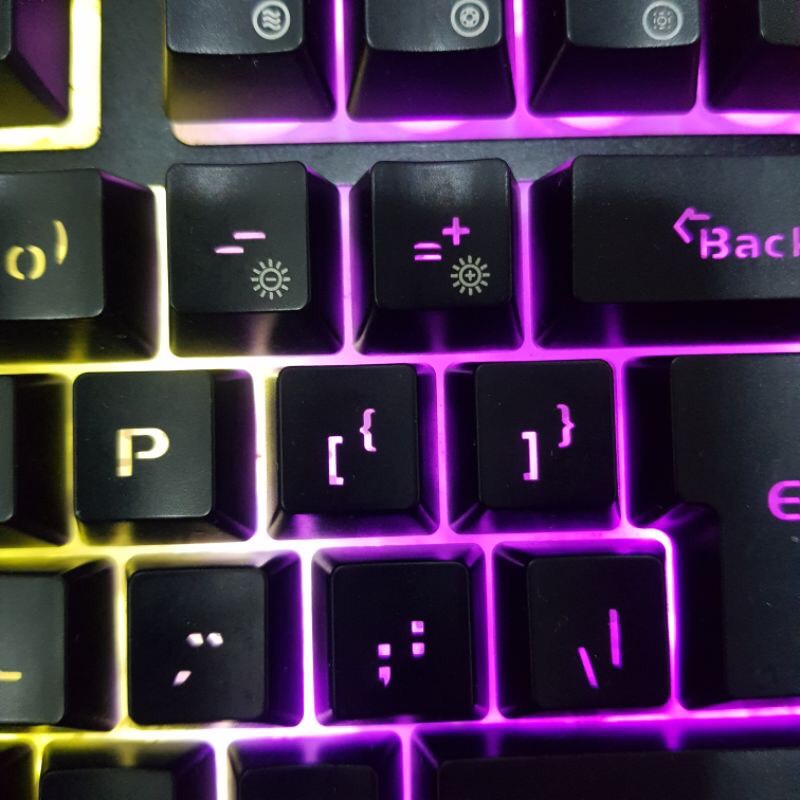 Bàn phím giả cơ Tomato S200 LED RGB cũ dùng tốt - Bàn phím gaming LK145