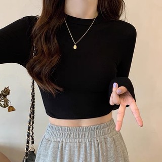 Áo croptop dài tay 24kstudio