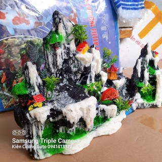 Mô Hình Núi- Hòn non Bộ - Trang Trí Bể cá (Mẫu 19)