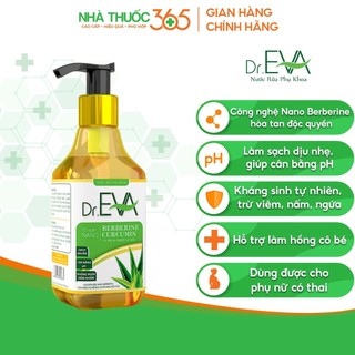 Dung Dịch Vệ Sinh Phụ Nữ DR.EVA Giảm Nấm Ngứa, An Toàn Cho Da (200ml)
