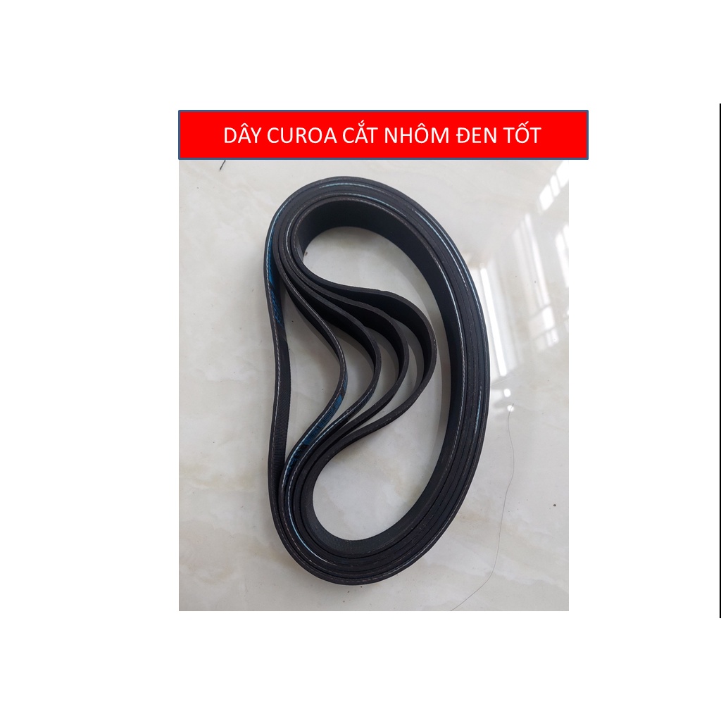 Dây curoa dùng cho máy cắt nhôm bàn, dây cu roa cắt nhôm đen tốt, dây chuyên dùng cho máy cắt nhôm