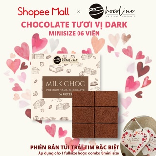 Socola Tươi Chocoline Vị Sữa Milk Choc - Hộp Mini 6 Viên 40gram