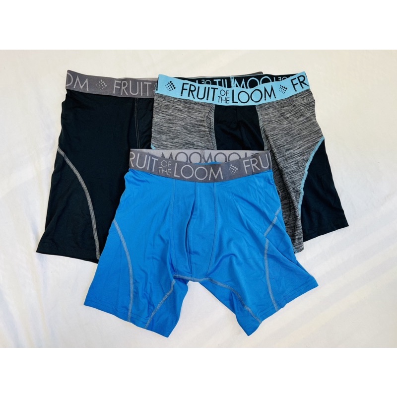 Combo 3-5-7 pcs compression nam fruit of the loom,chất liệu thun lạnh 93%polyester 7%spandex ,màu sắc đa dạng,thoáng mát