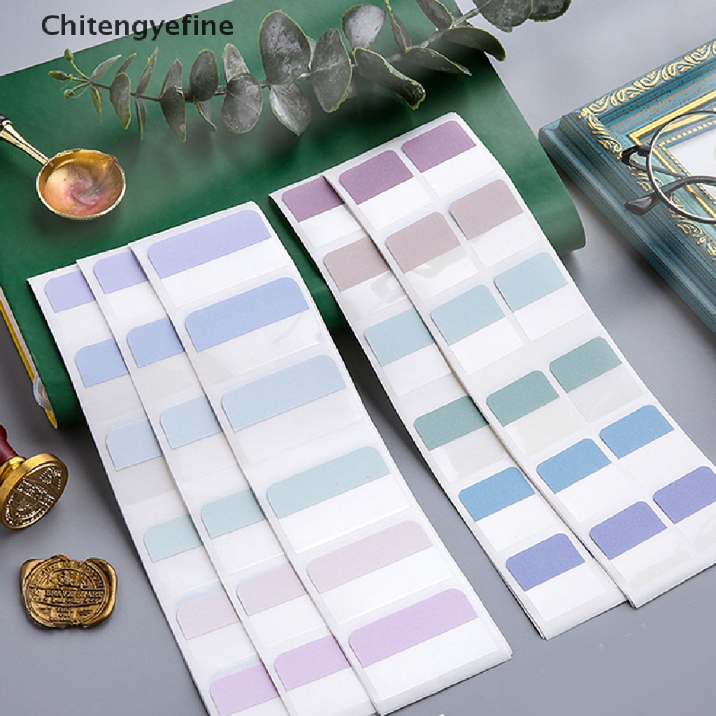 Set 240 Thẻ Đánh Dấu Trang Sách Nhiều Màu Sắc Có Thể Tháo Rời